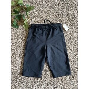 Vintage Spettro PowerFit Biker Shorts Made in USA Women M Black Athleisure
